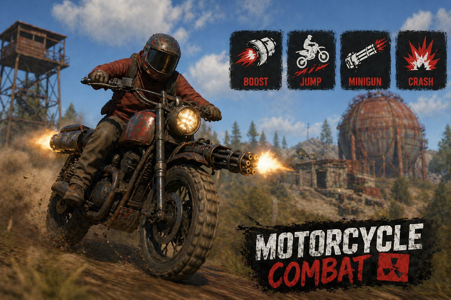 MotorcycleCombat - Rust Plugin